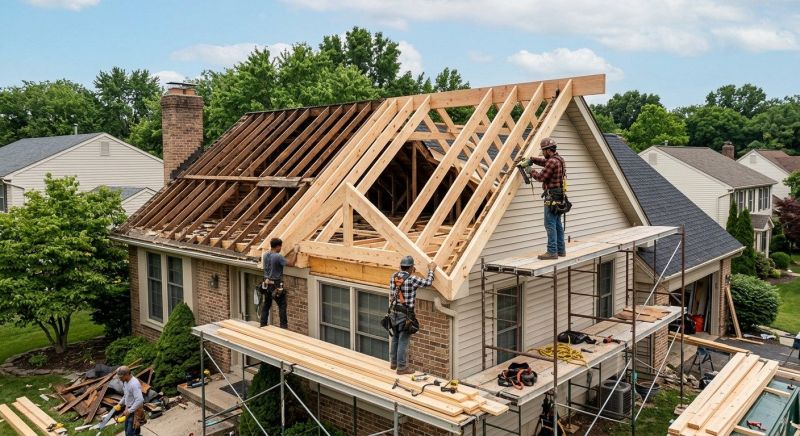 Home Addition Framing in Wilmington, NC